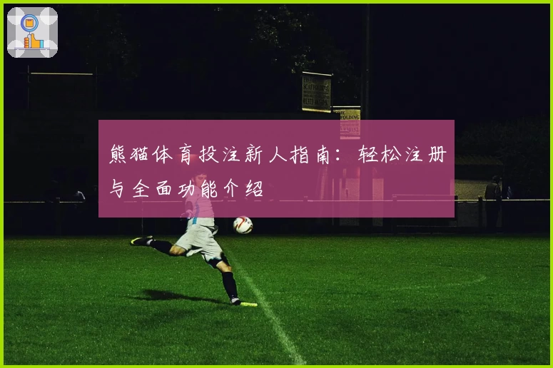 熊猫体育投注新人指南：轻松注册与全面功能介绍